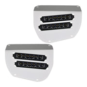 Dual Wide 8" LED Headlights for 2014+ Honda Rancher, Foreman, Rubicon Vessel Powersports