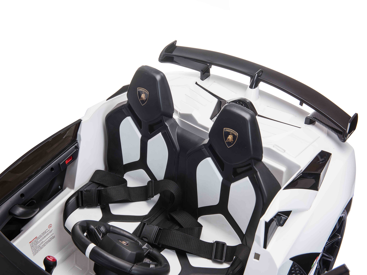 2 Seater Lamborghini Aventador RC Ride On Car For Children W/Magic Cars® Wireless Parental Control