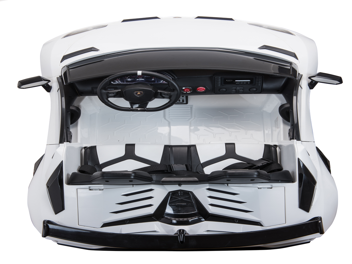 2 Seater Lamborghini Aventador RC Ride On Car For Children W/Magic Cars® Wireless Parental Control