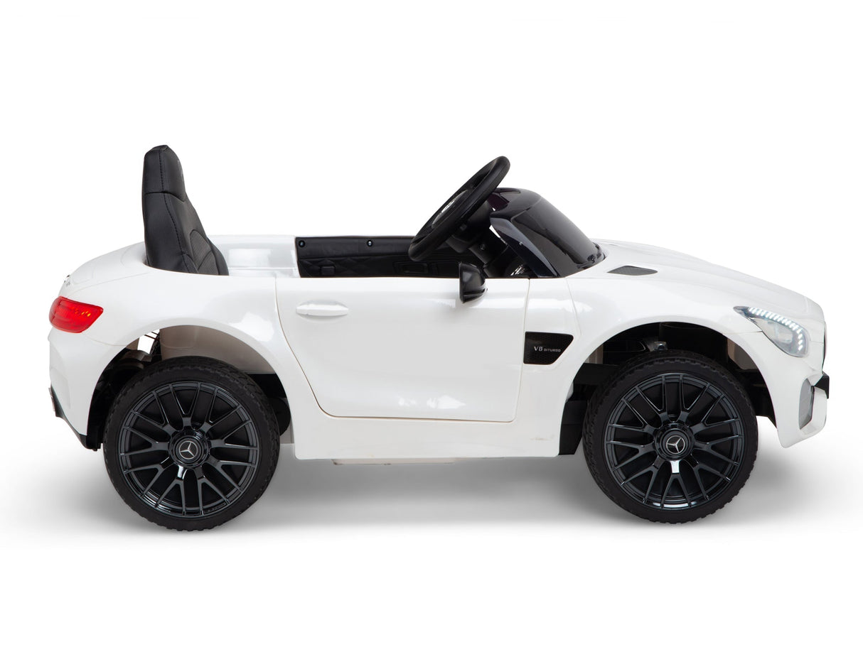 AMG Mercedes Ride On Electric Car For Children W/Magic Cars® Wireless Parental Control MagicCars