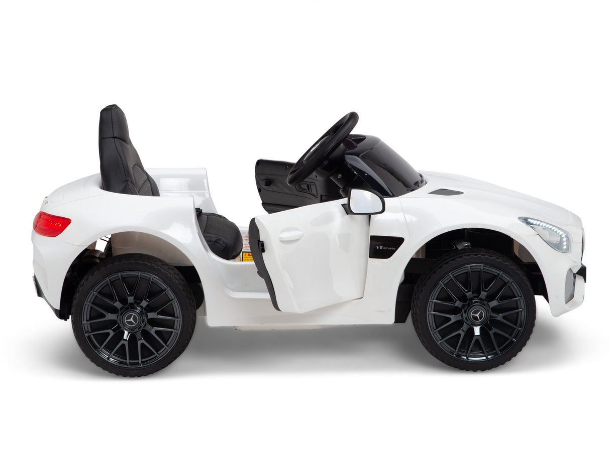 AMG Mercedes Ride On Electric Car For Children W/Magic Cars® Wireless Parental Control MagicCars