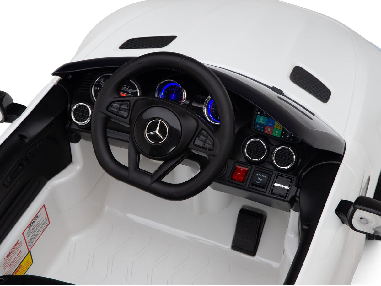 AMG Mercedes Ride On Electric Car For Children W/Magic Cars® Wireless Parental Control MagicCars