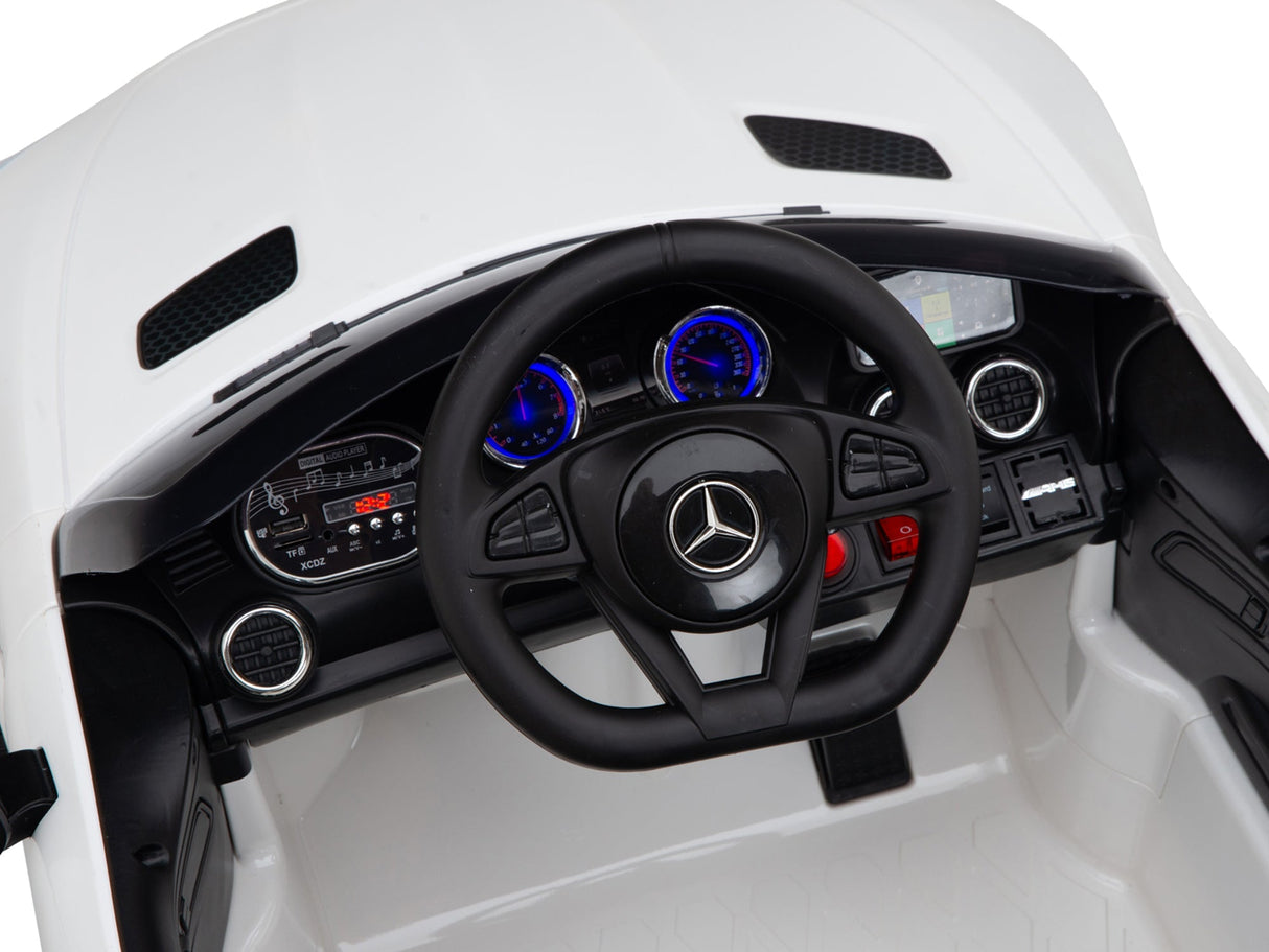 AMG Mercedes Ride On Electric Car For Children W/Magic Cars® Wireless Parental Control MagicCars