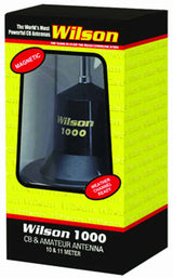 Wilson 1000 Magnetic Mount Base Loaded CB Antenna W1000MAG-B TekShack