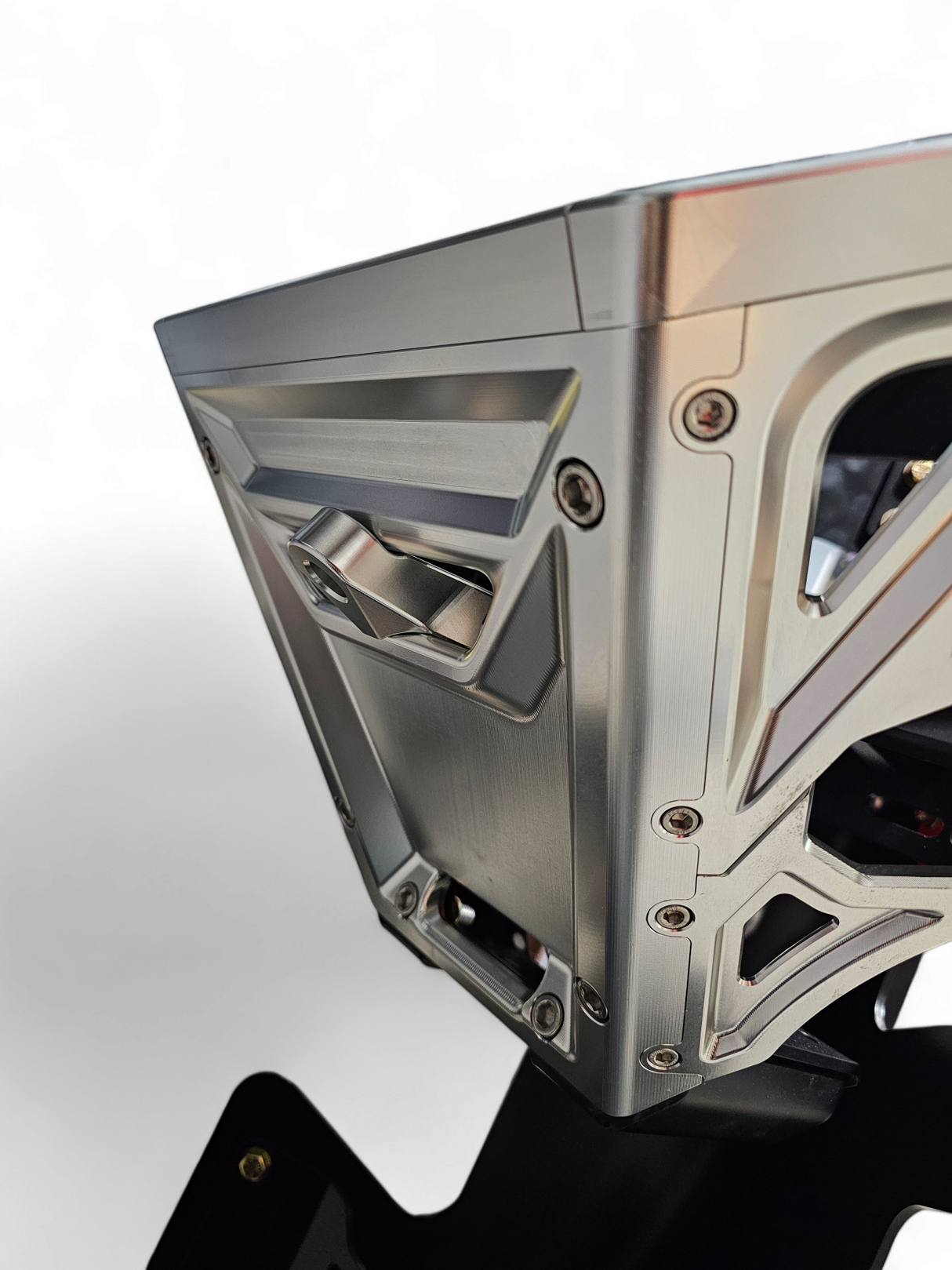Winch Hook For EOD Billet and Amp Series Bumpers Anodized Clear Machine Finish www.elektricoffroad.com