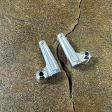 BILLET Wing Vent Window Handles - (PAIR - Left & Right) Solo Motorsports