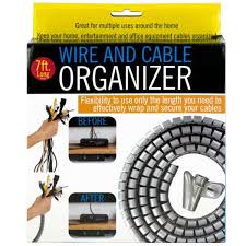Wire and Cable Organizer 7 Ft Long TekShack
