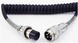 Workman EX5 5 Pin Screw On Mic Extension For Cobra / Uniden CB Microphones NEW Workman