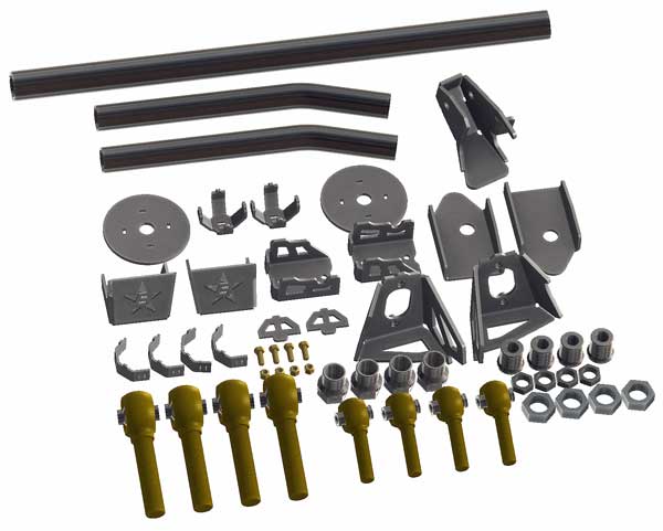 Jeep Wrangler JK 8" Rear Suspension Stretch Kit