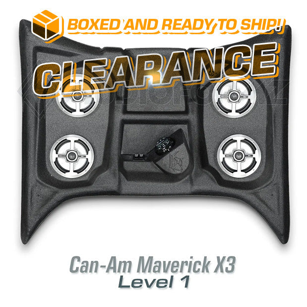 2017+ Can-Am Maverick X3 LEVEL 1 Stereo Top (2-Seat) Can-Am