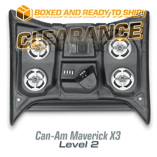 2017+ Can-Am Maverick X3 LEVEL 2 Stereo Top (2-Seat)