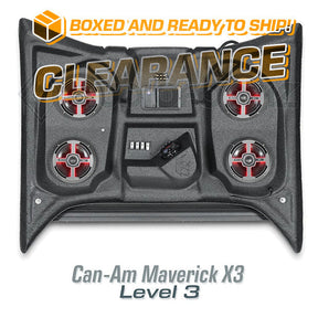 2017+ Can-Am Maverick X3 LEVEL 3 Stereo Top (2-Seat) Can-Am