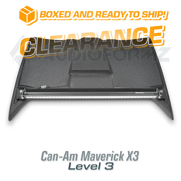 2017+ Can-Am Maverick X3 LEVEL 3 Stereo Top (2-Seat) Can-Am