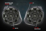 2017-2025 CanAm X3 6.5" Front-Kick Speaker-Pods SSV Works