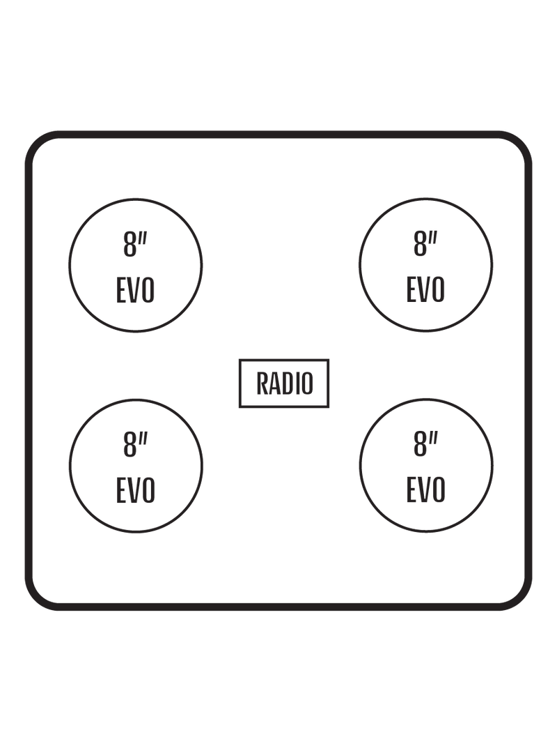 2017+ Can-Am Maverick X3 Stereo Top (2-Seat)
