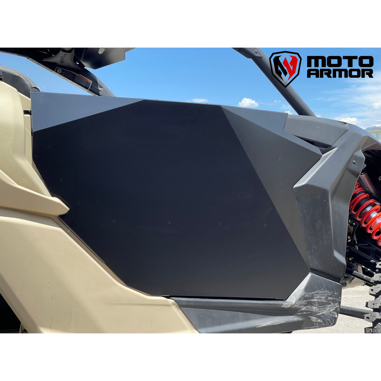 Moto Armor - 2017-2026 Can-am X3 Aluminum Doors (2 seat)