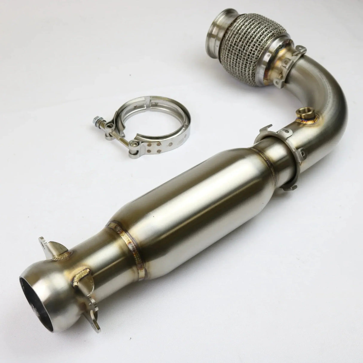 2017+ Can-Am Maverick X3 Turbo Race Bypass Pipe With Bullet Muffler Evolution Powersports