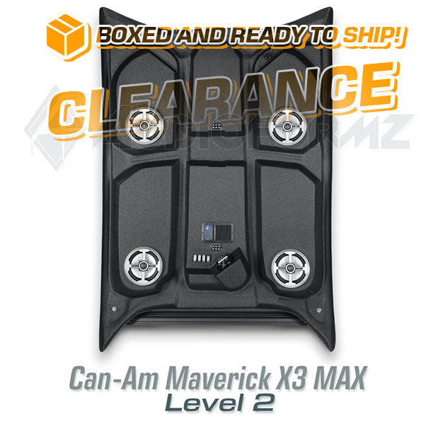 2017+ Can-Am Maverick X3 MAX LEVEL 2 Stereo Top (4-Seat) Can-Am