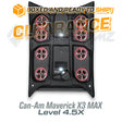 2017+ Can-Am Maverick X3 MAX LEVEL 4.5X Stereo Top (4-Seat) Can-Am