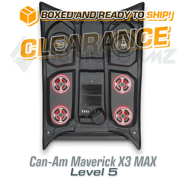 2017+ Can-Am Maverick X3 MAX LEVEL 5 Stereo Top (4-Seat) Can-Am