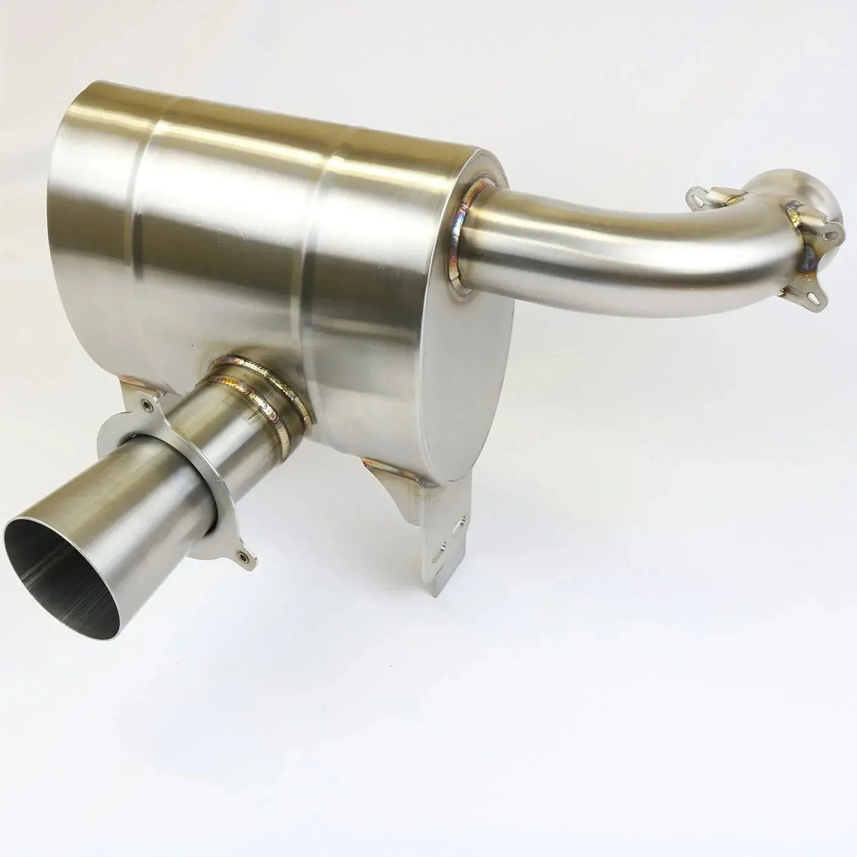 Can Am X3 Turbo Magnum Slip-On Rear Exit Exhaust with Race Bypass Option Evolution Powersports