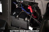 Can-Am® X3 2nd Battery Kit (Wire Kit & Battery Mount Only) | UTVS-X3-2BATT-NB UTV Stereo