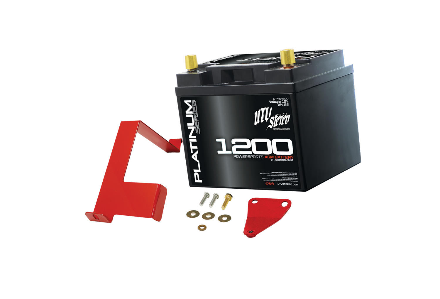 Can-Am® X3 Big Battery Kit | UTVS-X3-BIG-BATT-KIT UTV Stereo