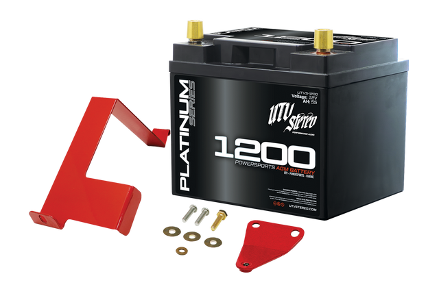 Can-Am® X3 Big Battery Kit | UTVS-X3-BIG-BATT-KIT UTV Stereo
