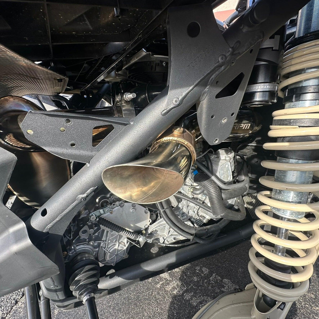 RPM Can-Am Maverick X3 FULL 3" Chambered Q-Series Turbo Back Exhaust System