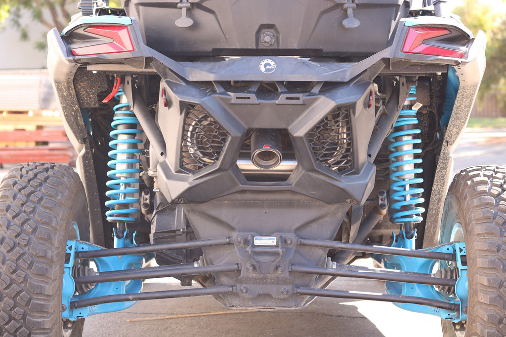 Big Gun EXO Stainless Dual Slip On Muffler – Can-Am Maverick 1000 / XMR / MAX (13-18)
