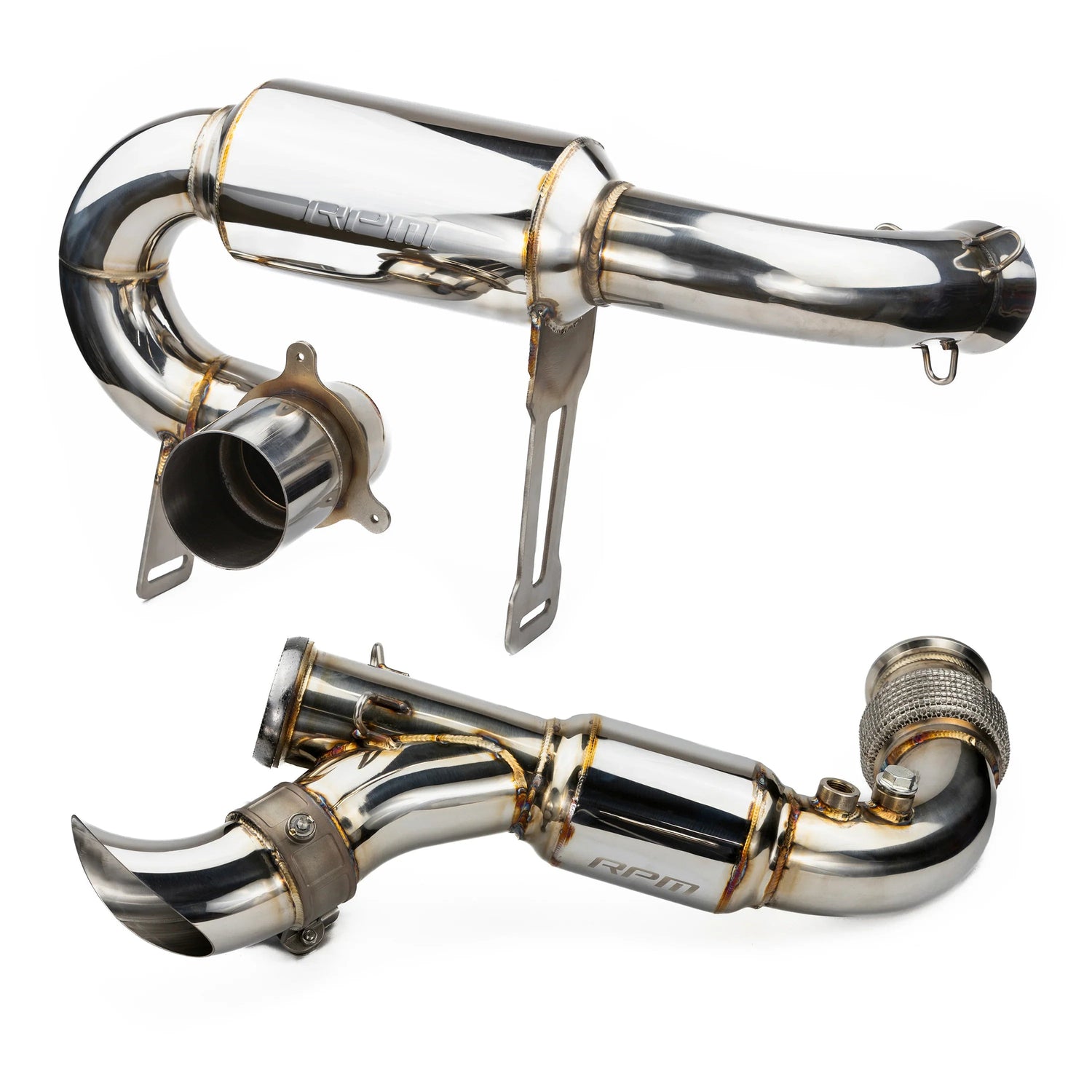 RPM X3 FULL 3" Exhaust Monster Core Muffler & Mid Pipe Can Am Maverick X3 Turbo, R, & RR 2017-2026