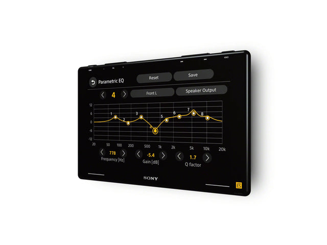 Sony XAV-9500ES — 10.1-inch Mobile ES wireless digital media receiver, angled view