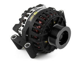 Heavy Duty High Output Alternator, Wrinkle Black, 2006-2007 Ford 6.0L Powerstroke XDP