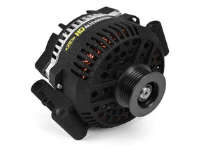 Heavy Duty High Output Alternator, Wrinkle Black, 1994-1997 Ford 7.3L Powerstroke XDP