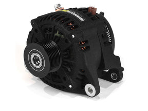 Heavy Duty High Output Alternator, Wrinkle Black, 2003-2007 Dodge Ram 5.9L Cummins XDP