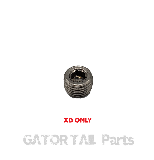 XD L/U Grease Plug Gatortail
