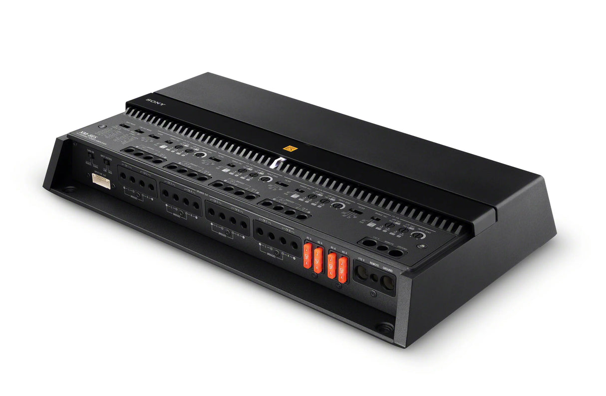 Sony Mobile ES XM-8ES — angled view with cover removed showing controls