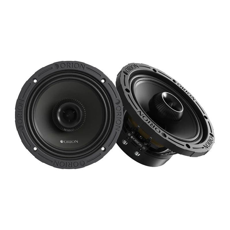 Orion XMT65.4 6.5” 350W RMS Water-Resistant Coaxial Midrange Speakers (Pair)
