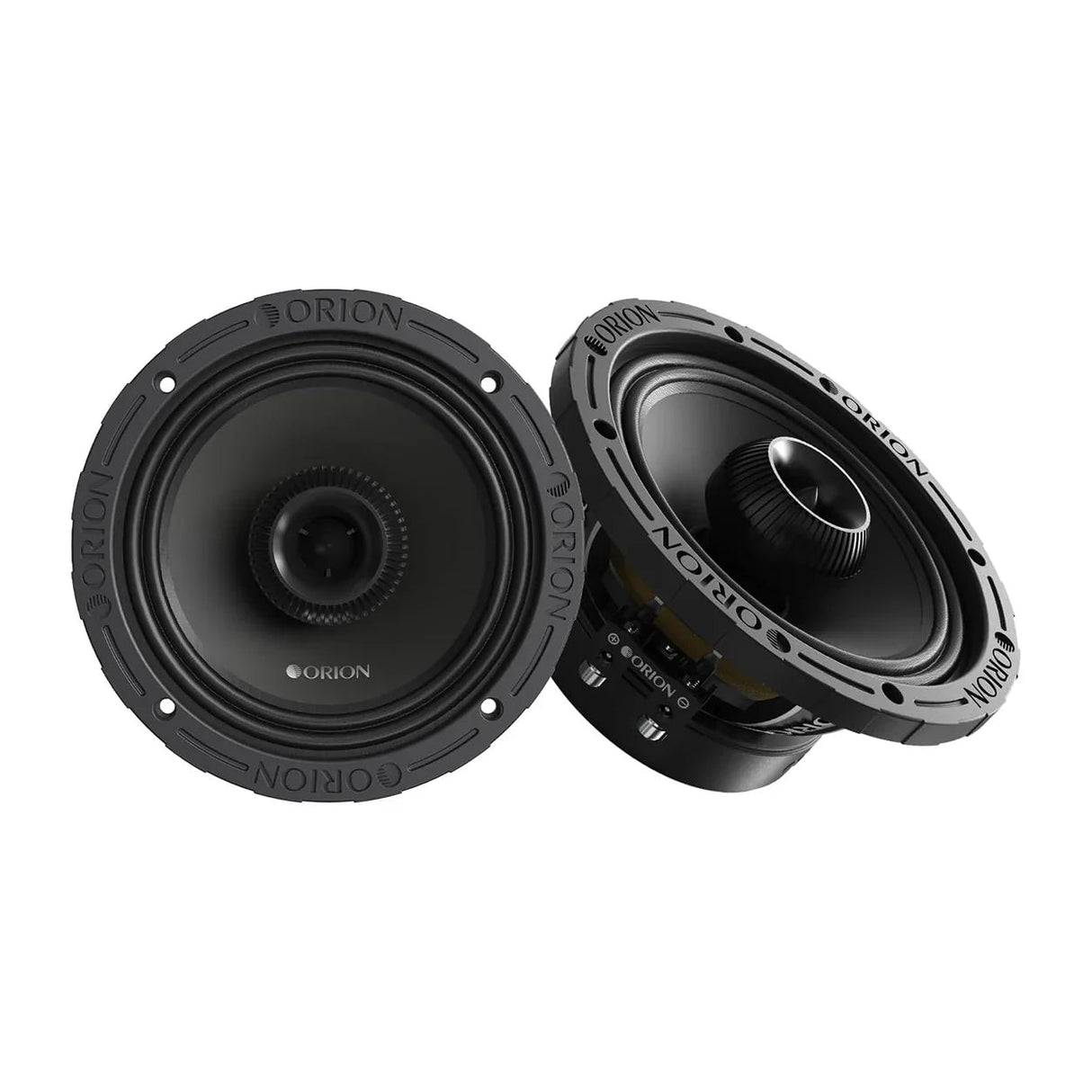 Orion XMT65.4 6.5” 350W RMS Water-Resistant Coaxial Midrange Speakers (Pair) Orion
