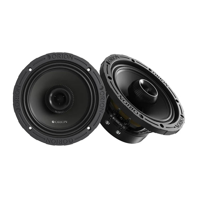 Orion XMT65.2 6.5” 350W RMS Water-Resistant Coaxial Midrange Speakers 2-Ohm (Pair) Orion