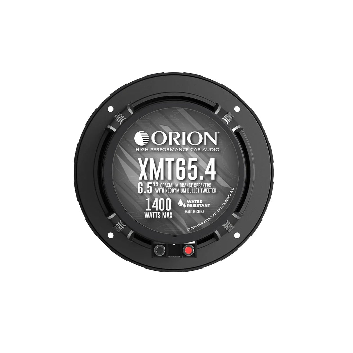 Orion XMT65.4 6.5” 350W RMS Water-Resistant Coaxial Midrange Speakers (Pair) Orion