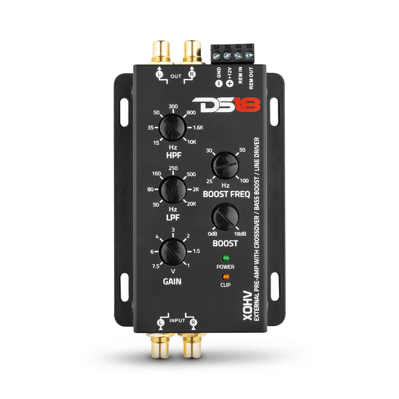 Pre-Amp With Crossover For High Volt Amplifier