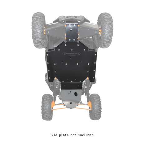 Polaris RZR XP 1000 & XP Turbo X-Brace for UHMW Skid Plate