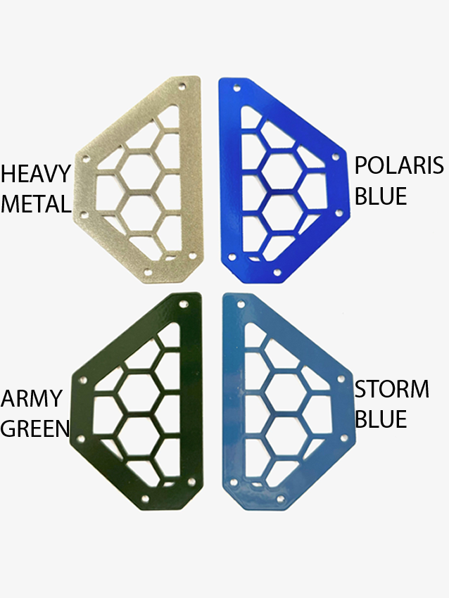 Polaris Xpedition Vented Lower Doors Inserts
