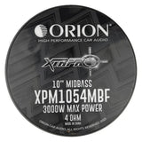 Orion XPM1054MBF 10" 750W RMS Midbass Speaker (Single) Orion