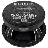 Orion XPM1054MBF 10" XTR Pro Audio MidBass Speaker | 3000W Peak