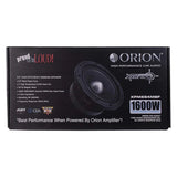 Orion XPM654MBF 6.5" 400W RMS Midbass Speakers (Pair) Orion