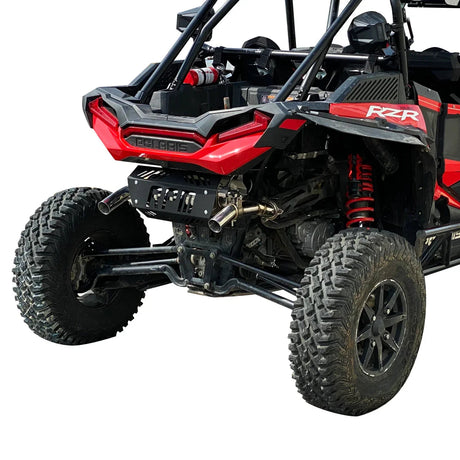 RPM RZR XPT E-Valve Muffler - Dual Tip Captains Choice Exhaust- 2016-2022 XPT XP Turbo S