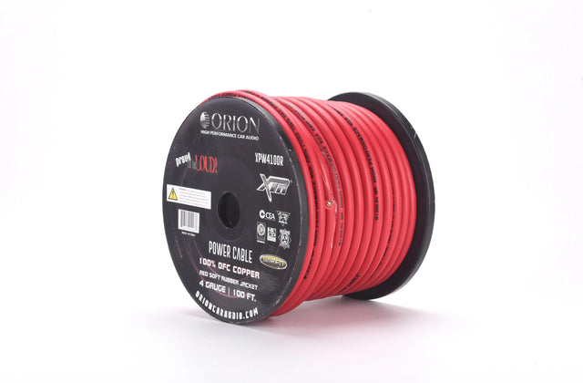 Orion XPW4100R 4 Gauge 100% OFC Power Wire 100ft Pure Copper Amp Battery Cable (Red) ORION Orion XPW4100R 4 Gauge 100% OFC Power Wire 100ft Pure Copper Amp Battery Cable (Red) Orion XPW4100R 4 Gauge 100% OFC Power Wire 100ft Pure Copper Amp Battery Cable (Red) Orion XPW4100R 4 Gauge 100% OFC Power Wire 100ft Pure Copper Amp Battery Cable (Red) Orion XPW4100R 4 Gauge 100% OFC Power Wire 100ft Pure Copper Amp Battery Cable (Red)