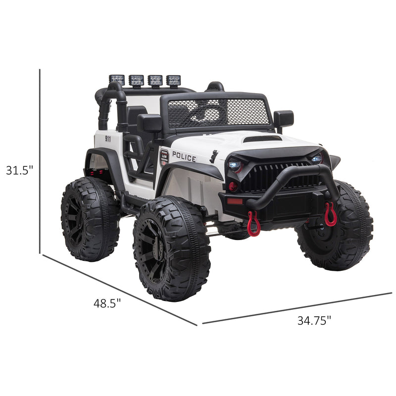 Electric Kids UTV Truck with Bluetooth Music and Dual Motors